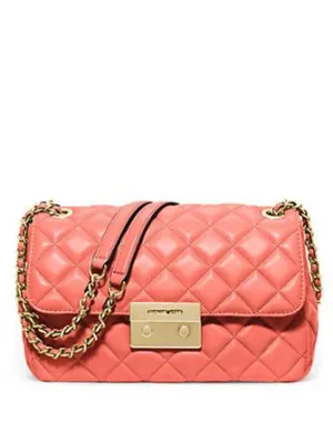 Michael Michael Kors Sloan Large Quilted Shoulder Flap