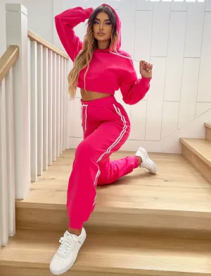 Michaela Track Pant - Pink