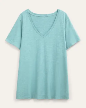 Michelle Soft Cotton Tee | Mint