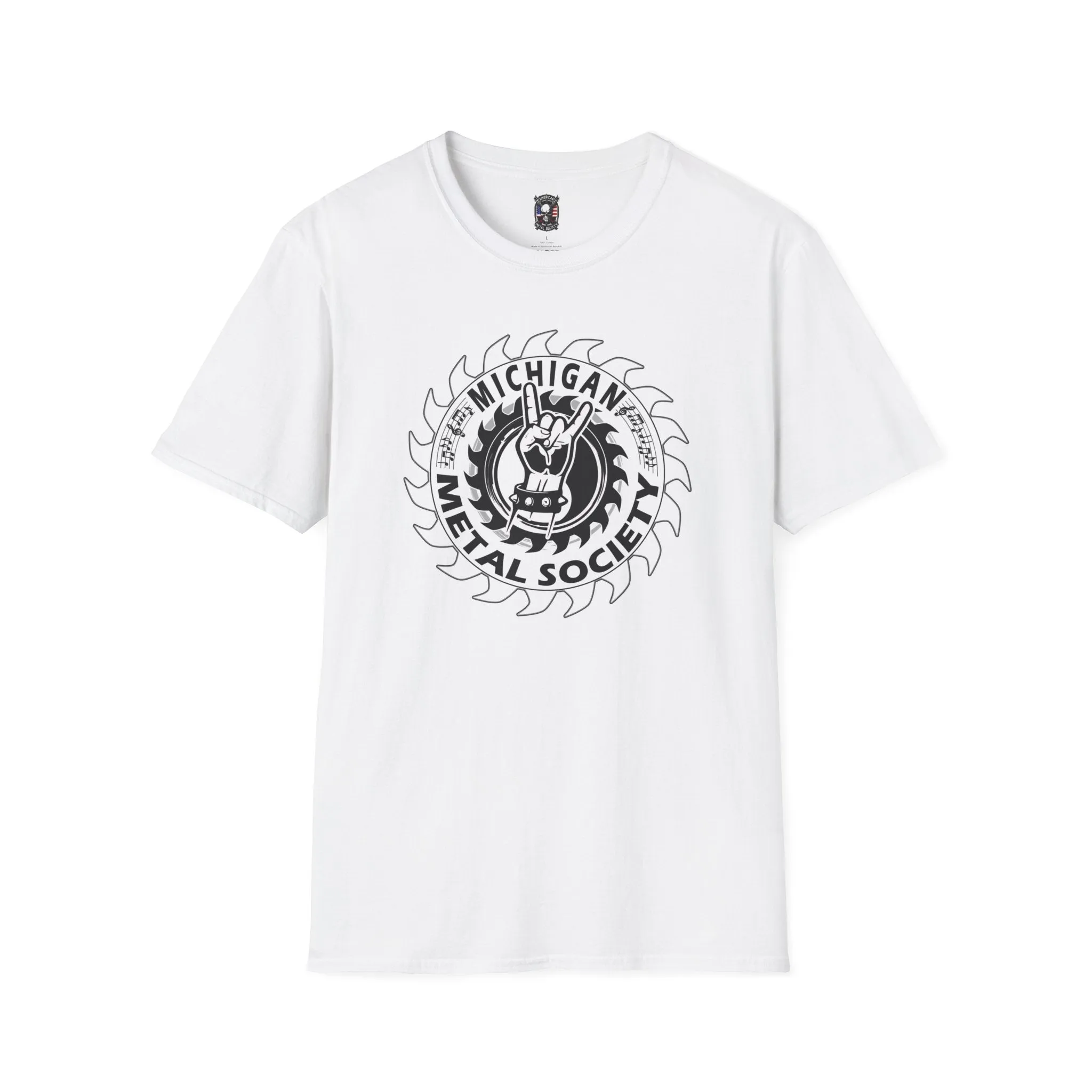 Michigan Metal Society Unisex Softstyle T-Shirt