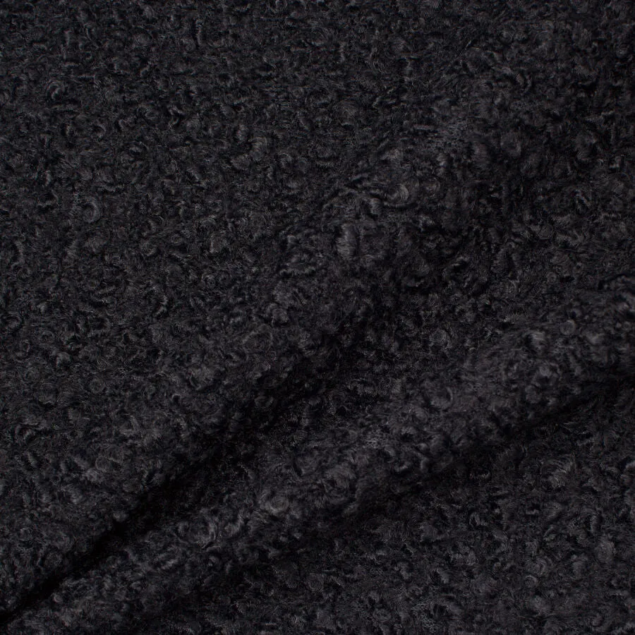 Midnight Blue 'Poodle' Knit