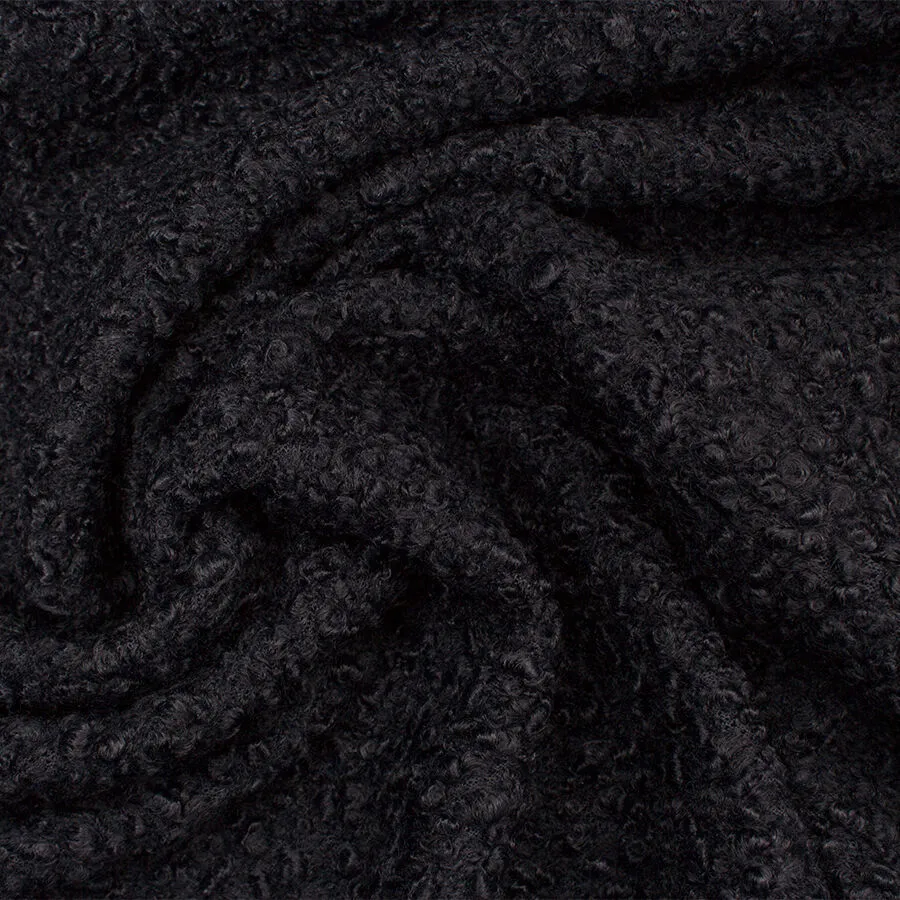 Midnight Blue 'Poodle' Knit
