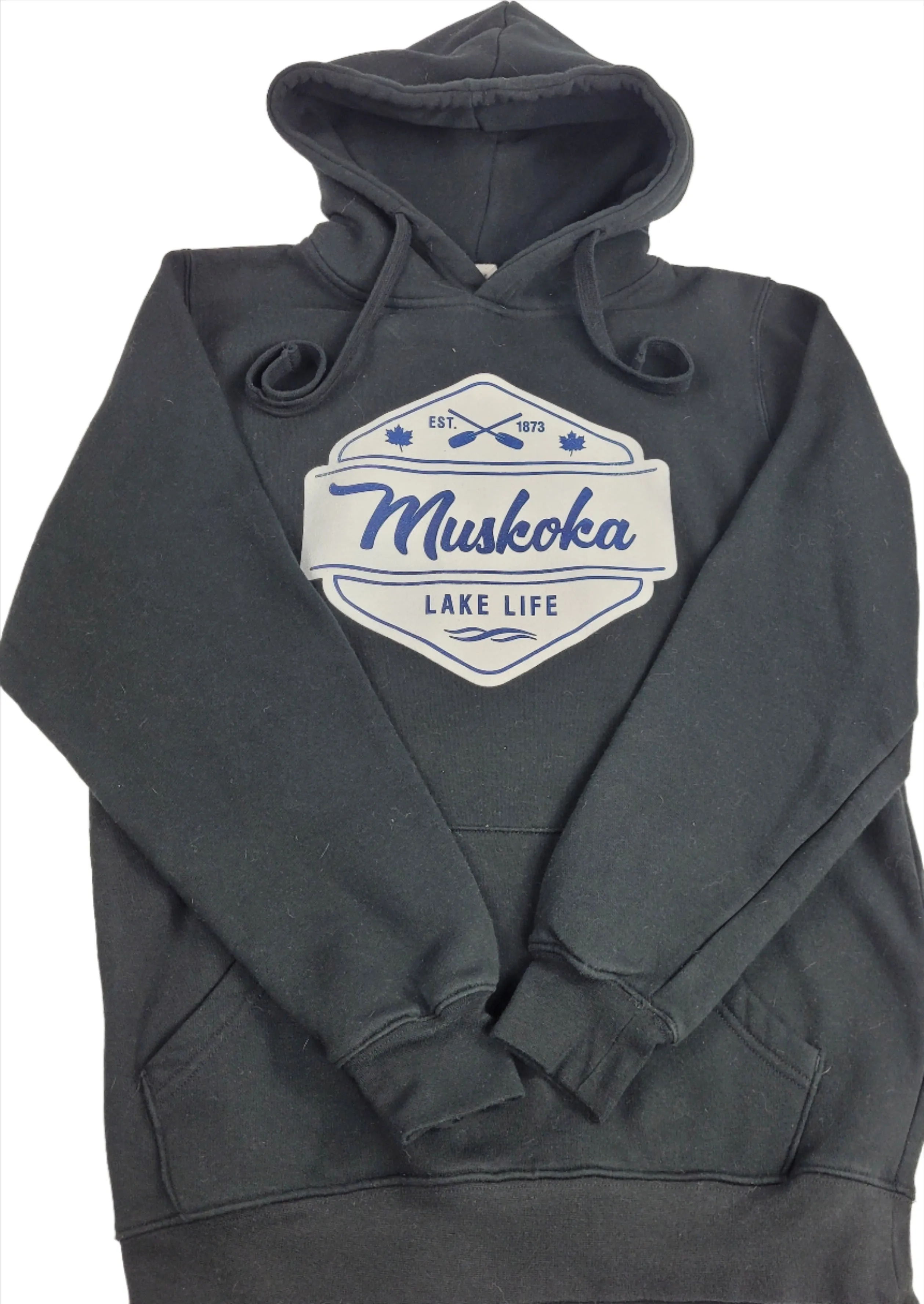 Midweight Muskoka Hoodie in Black