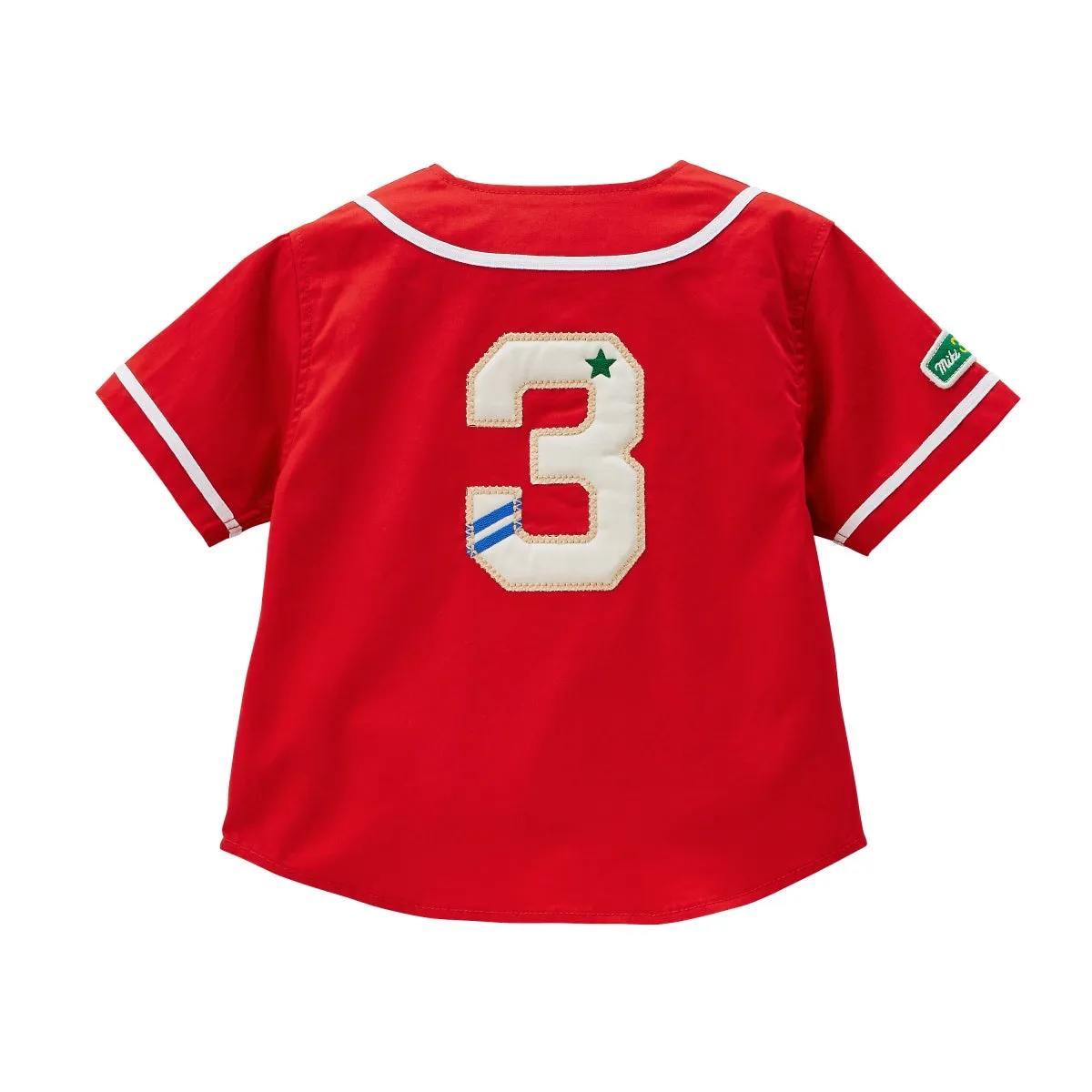 MIKI HOUSE Bear Baseball Jersey