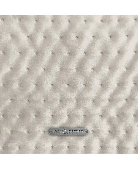 Milk & Pepper Velvet Opera Plaid Blanket
