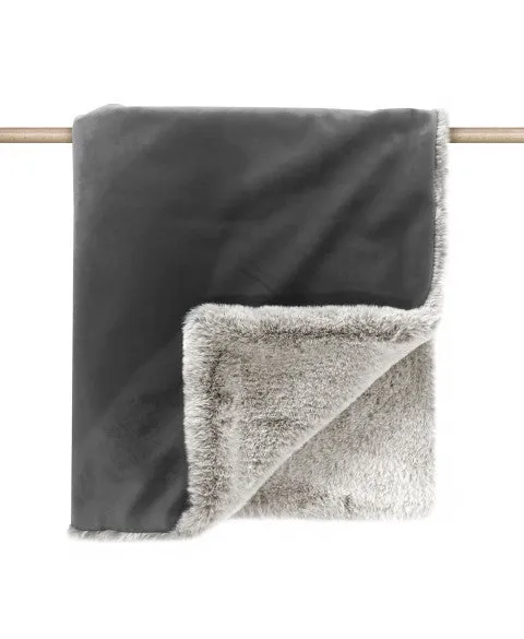 Milk & Pepper Velvet Opera Plaid Blanket