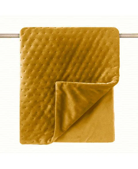 Milk & Pepper Velvet Opera Plaid Blanket