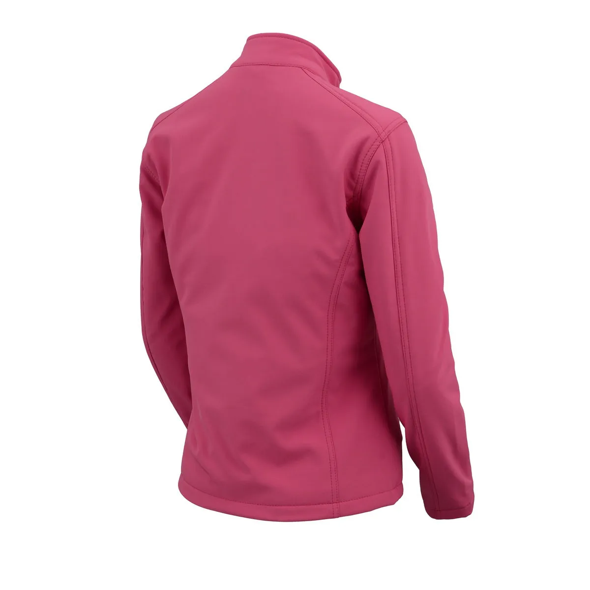 Milwaukee Leather MPL2763 Women's Fuchsia Waterproof Lightweight Soft Shell Jacket