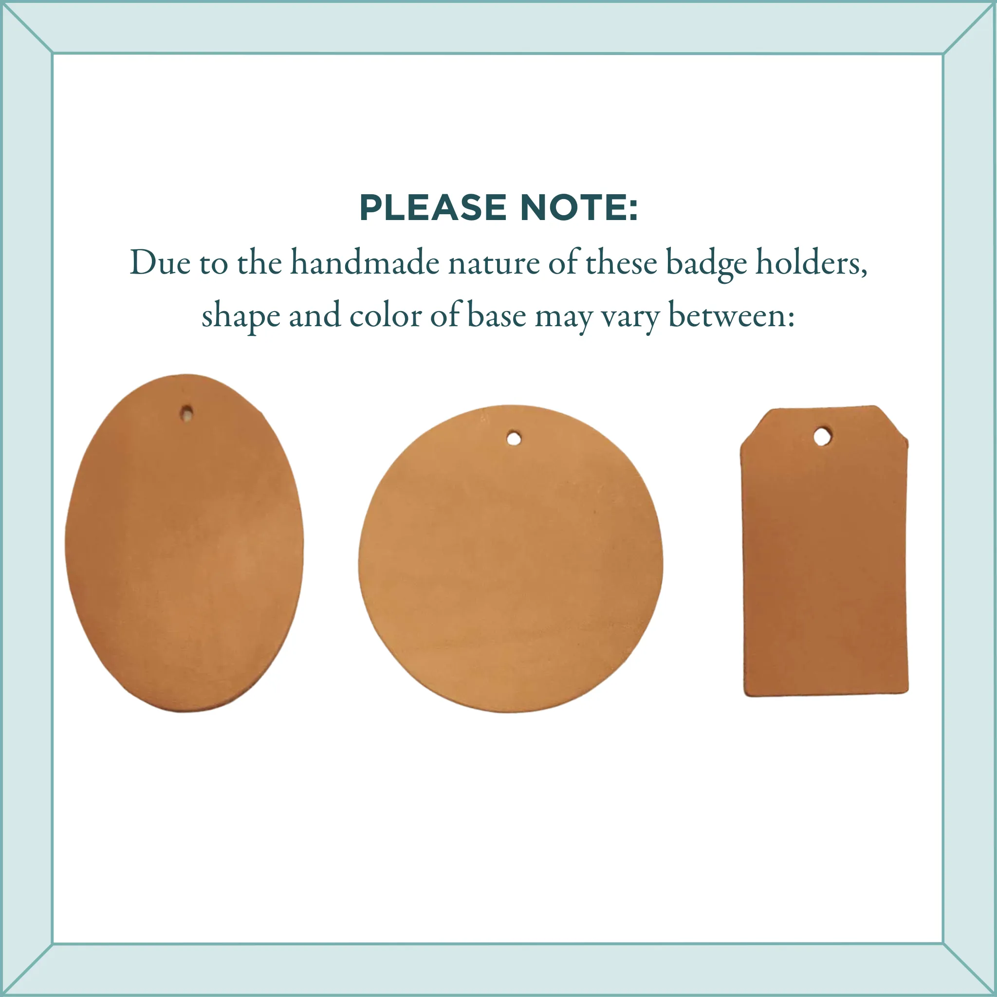 Mini Gold Badge Holder