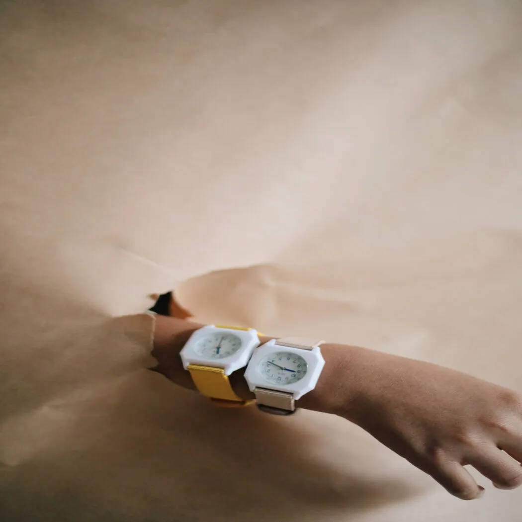 Mini Kyomo sustainable kids watch - Latte