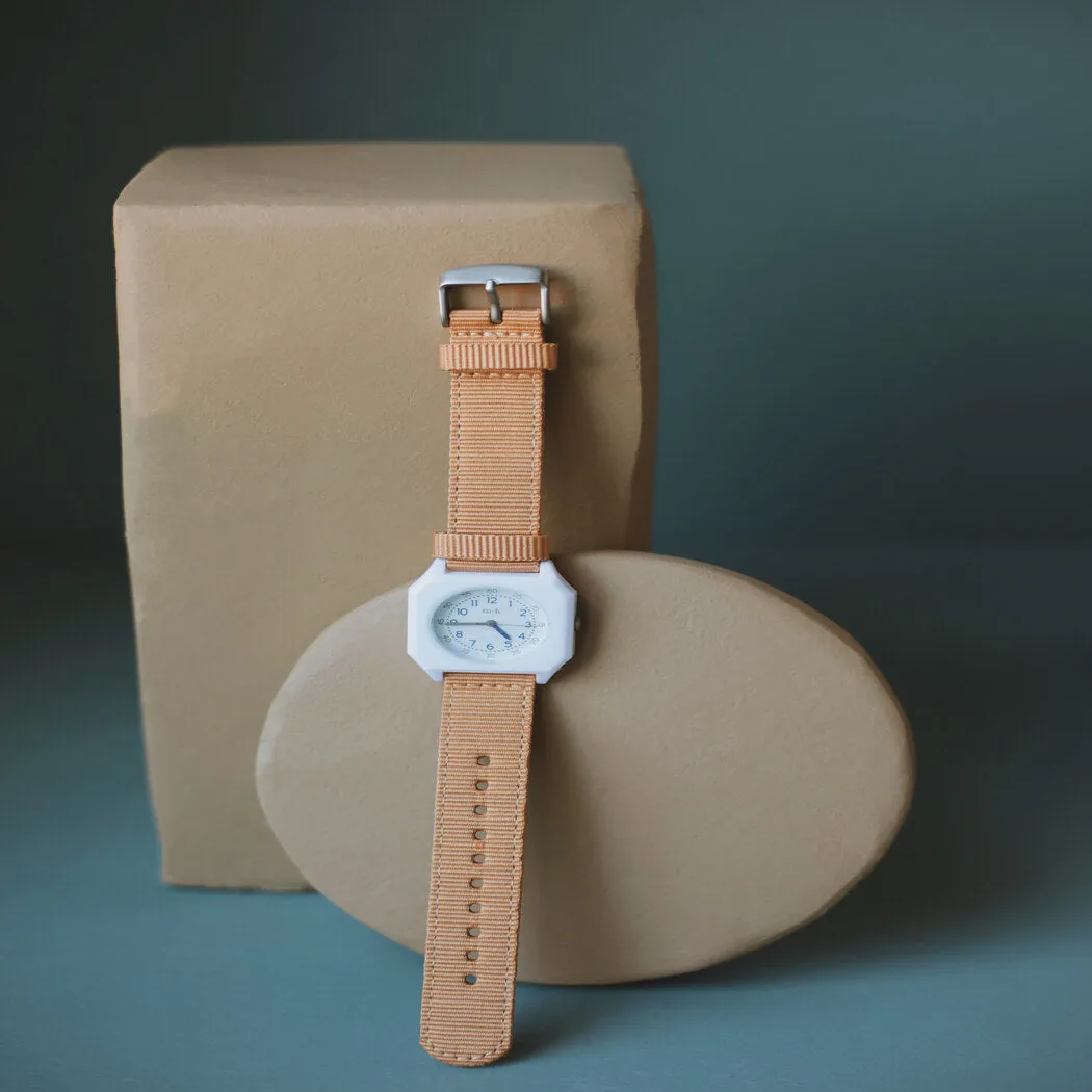 Mini Kyomo sustainable kids watch - Latte