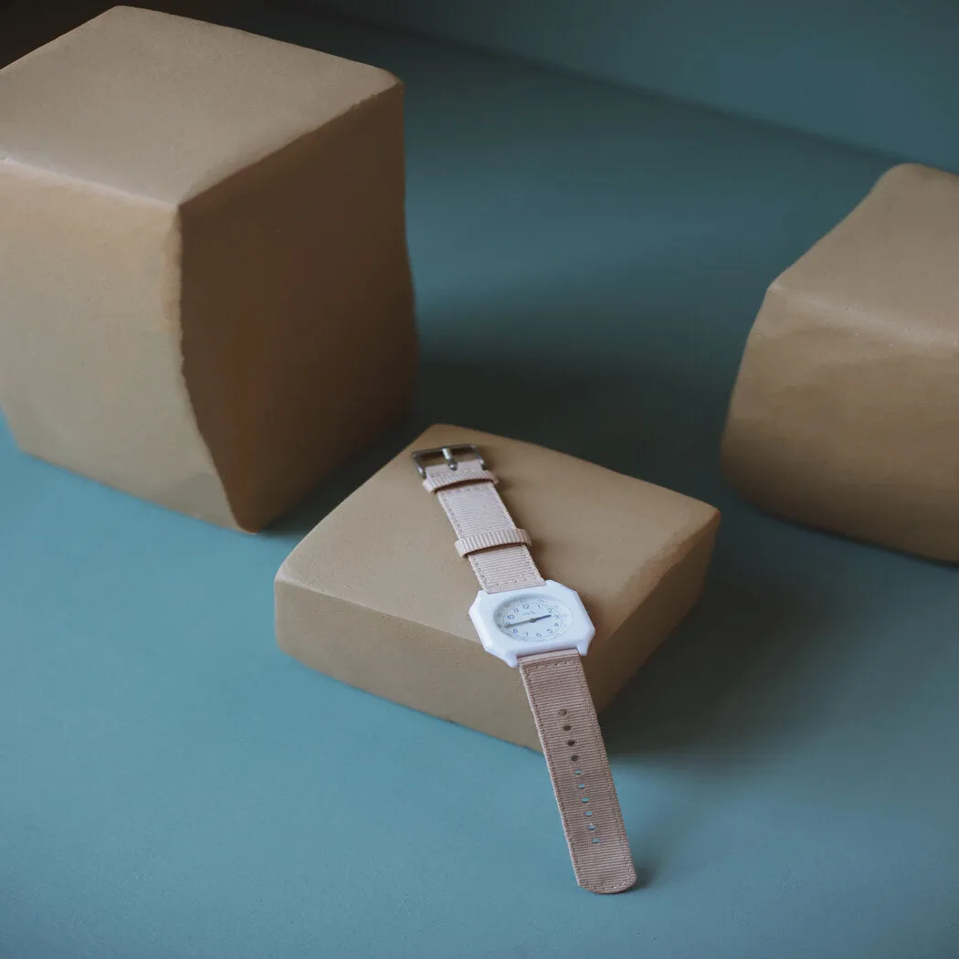 Mini Kyomo sustainable kids watch - Latte