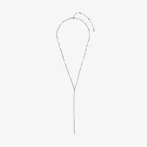 Mini Paperclip Lariat Necklace