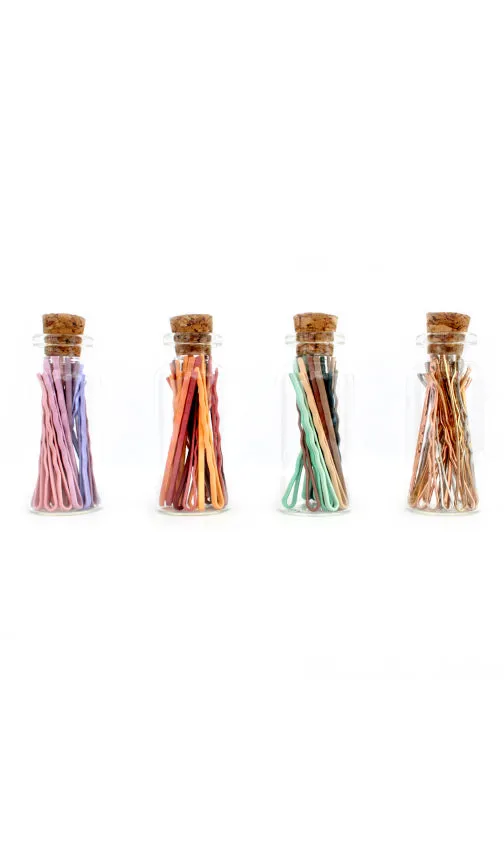 Mini Sleek Hair Bobbies  |  Gold/Rose Gold/Rhodium