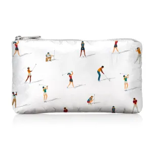 Mini Zipper Pack in Golfers on the Green
