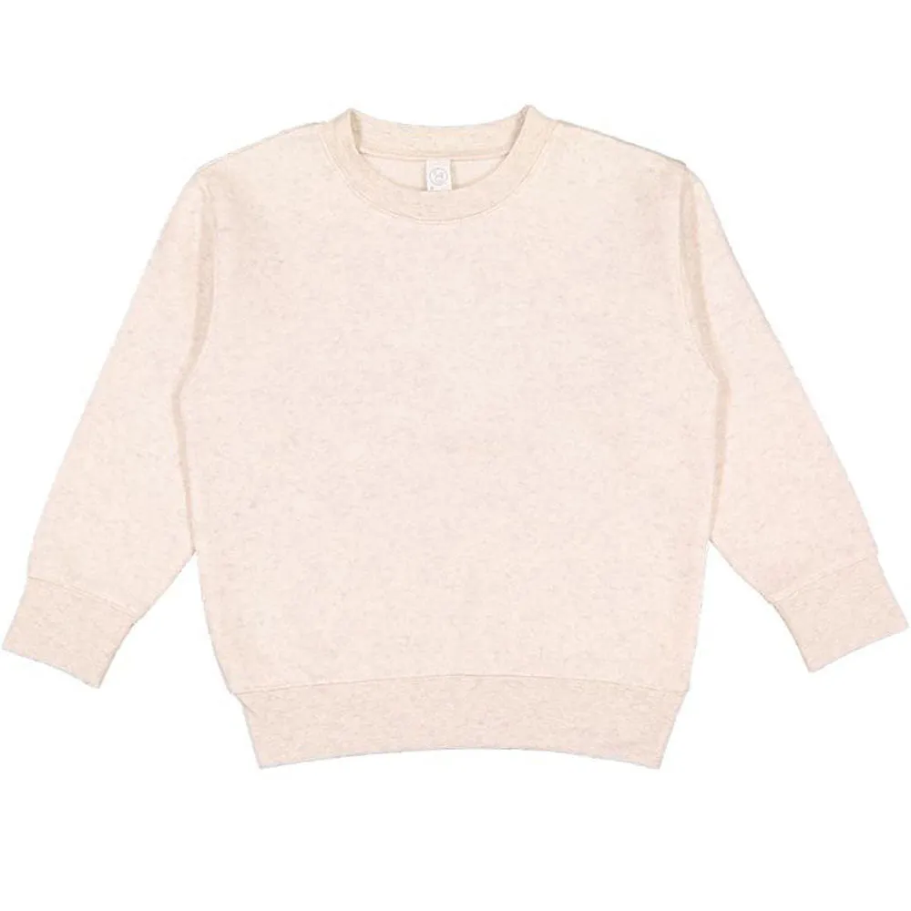 Minimal Sibling Sweatshirt with Custom Embroidery