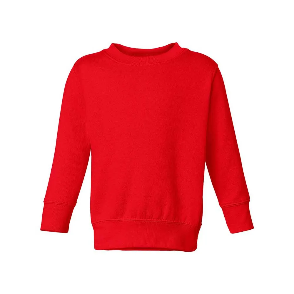 Minimal Sibling Sweatshirt with Custom Embroidery