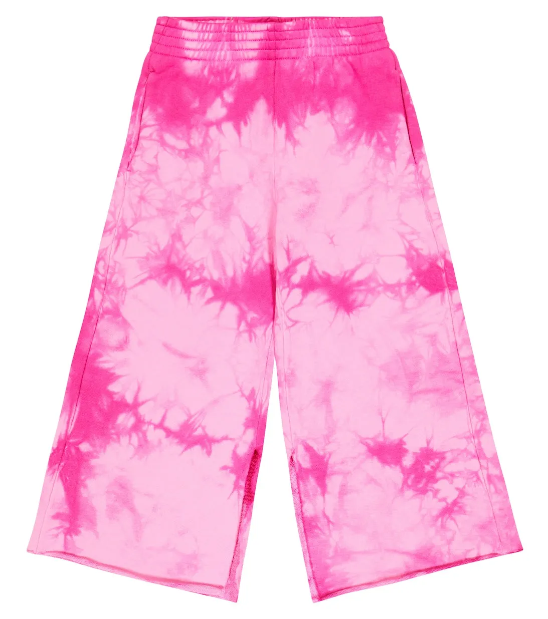 MM6 Maison Margiela Tie-Dye Cotton Sweatpants, Pink