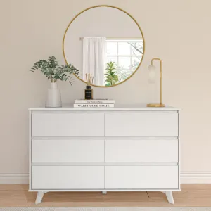 Modern 6-Drawer Dresser