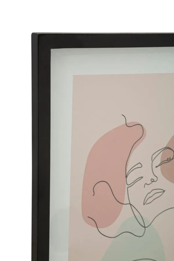 Modern Bohoo Chic Women Canvas Painting