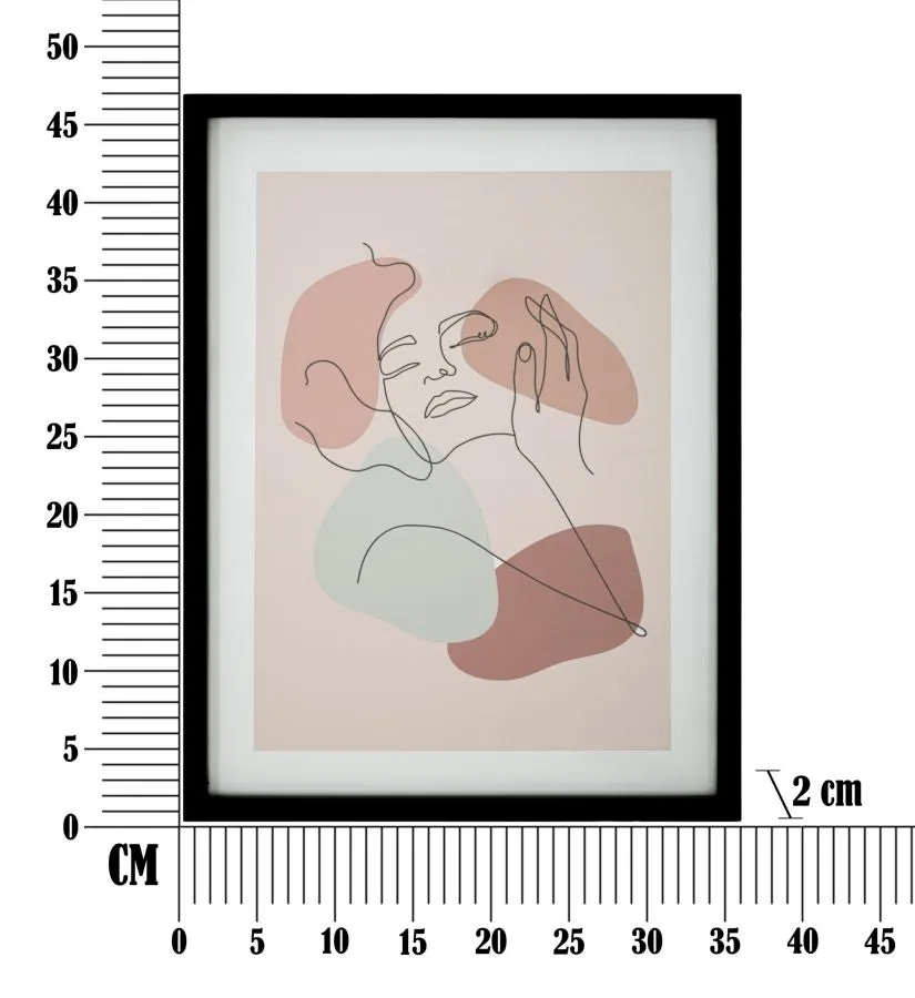 Modern Bohoo Chic Women Canvas Painting