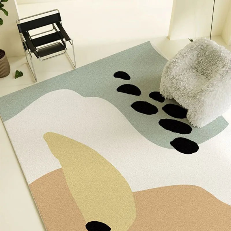 Modern Carpets for Living Room, Imitation Cashmere