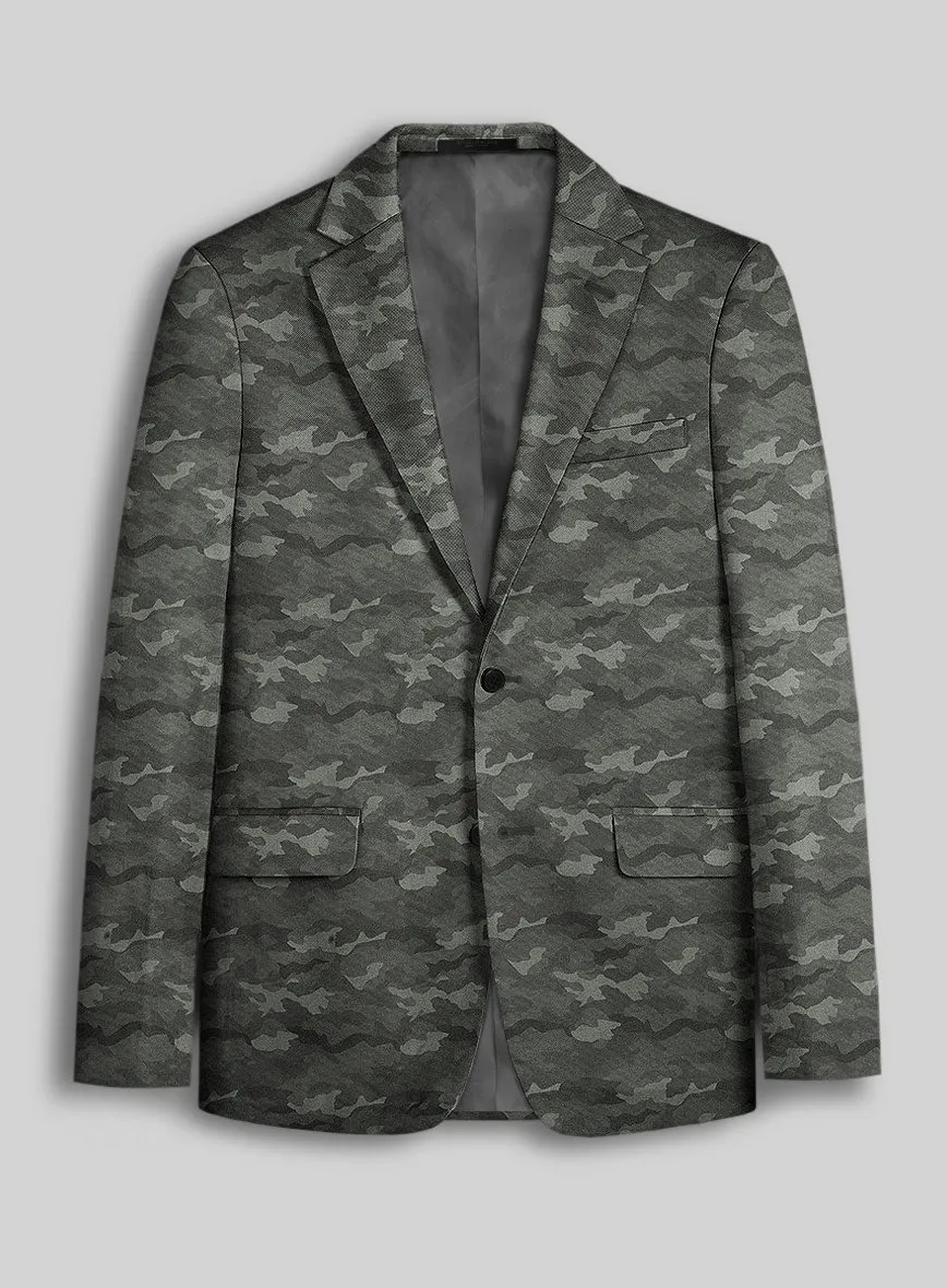 Modern Gray Camo Jacket