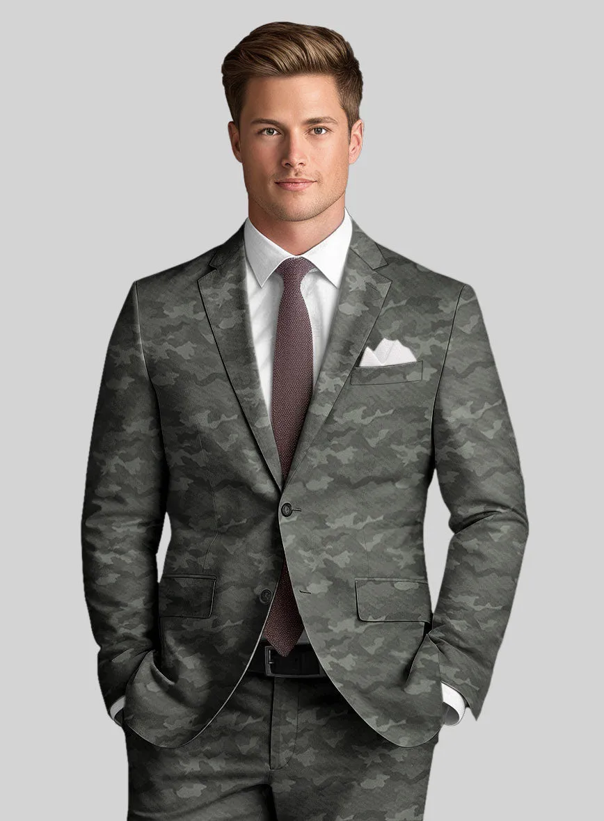 Modern Gray Camo Jacket