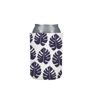 Modern Monstera Can Cooler