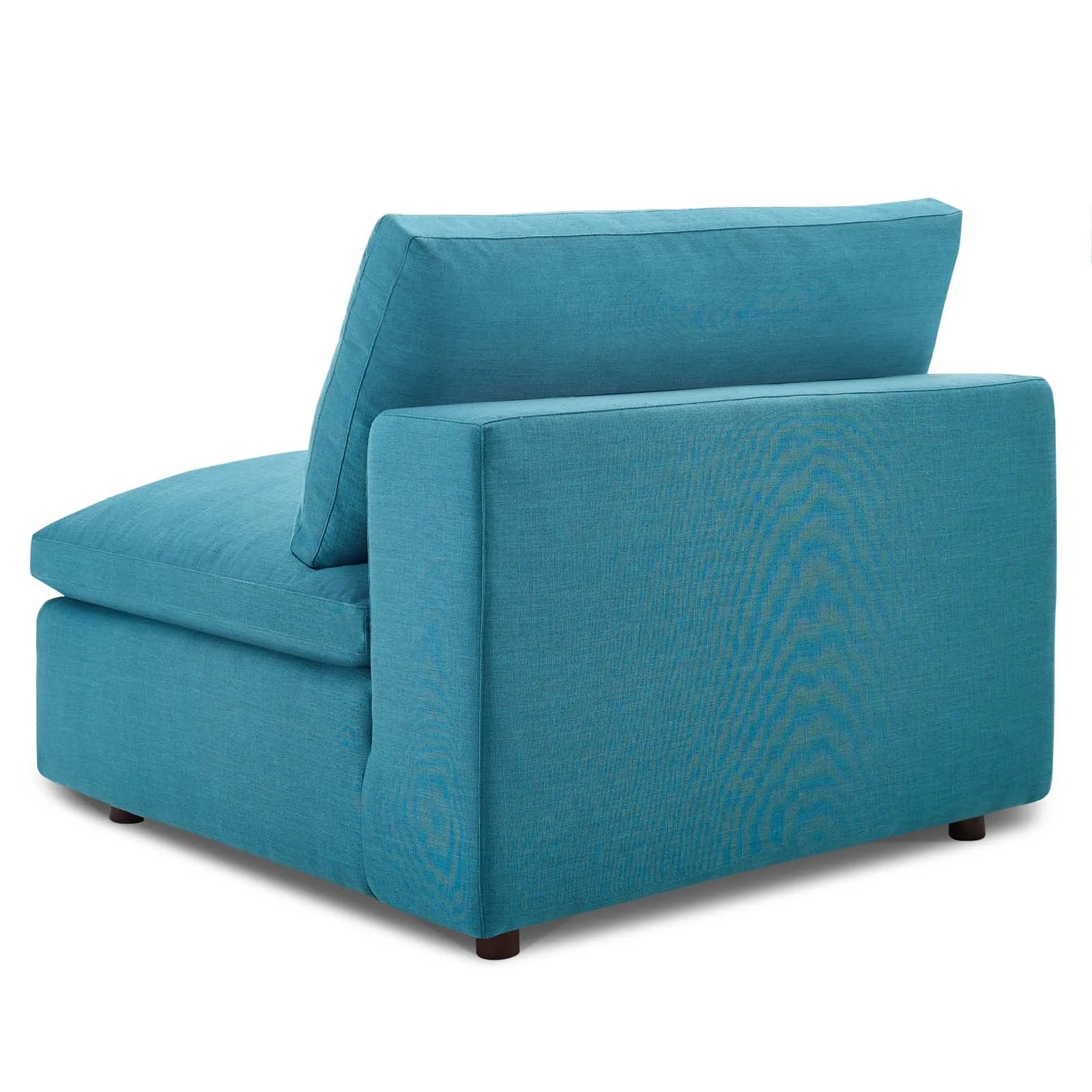 Modern Occasional Commix Down Filled Overstuffed 5 Piece Sectional Sofa Set