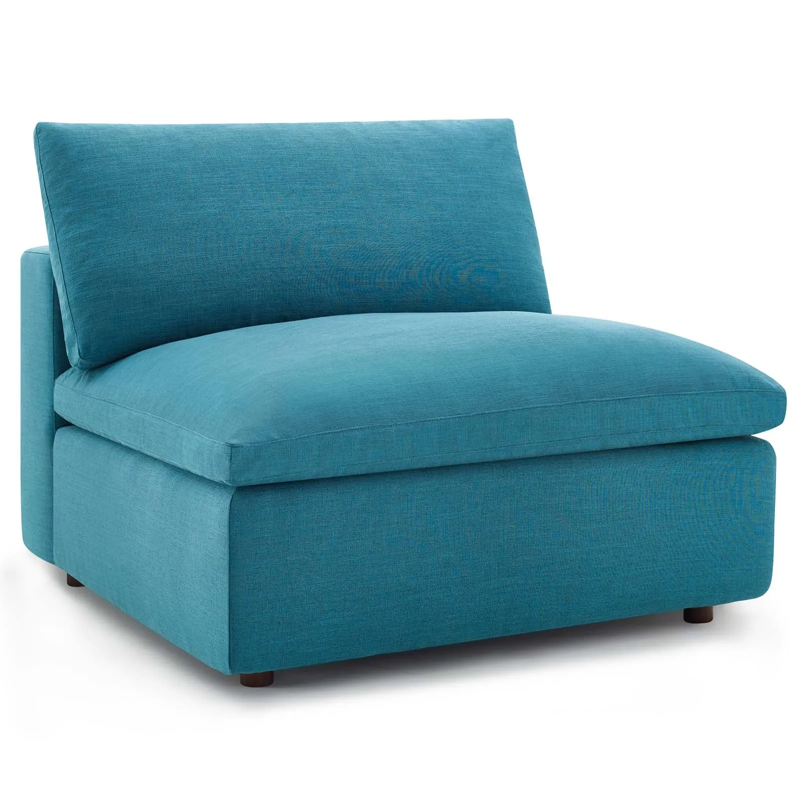 Modern Occasional Commix Down Filled Overstuffed 5 Piece Sectional Sofa Set