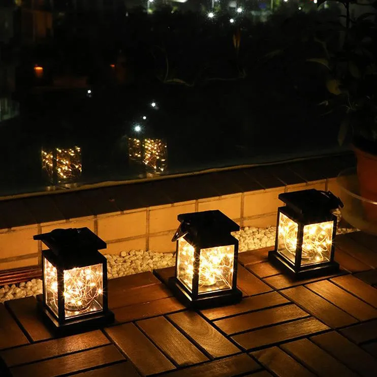 Modern Solar Star Candle ABS Waterproof LED Outdoor Lights