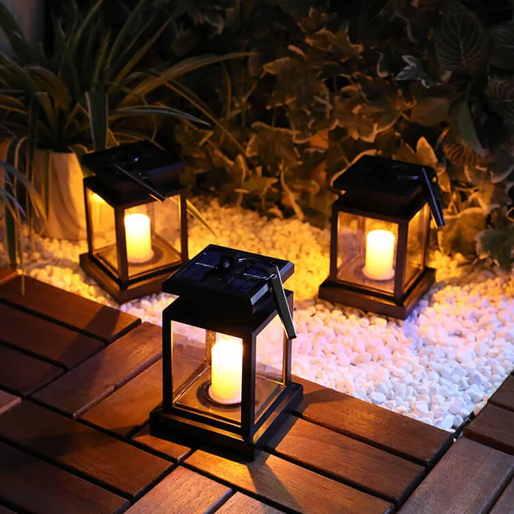 Modern Solar Star Candle ABS Waterproof LED Outdoor Lights