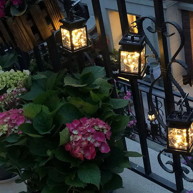 Modern Solar Star Candle ABS Waterproof LED Outdoor Lights