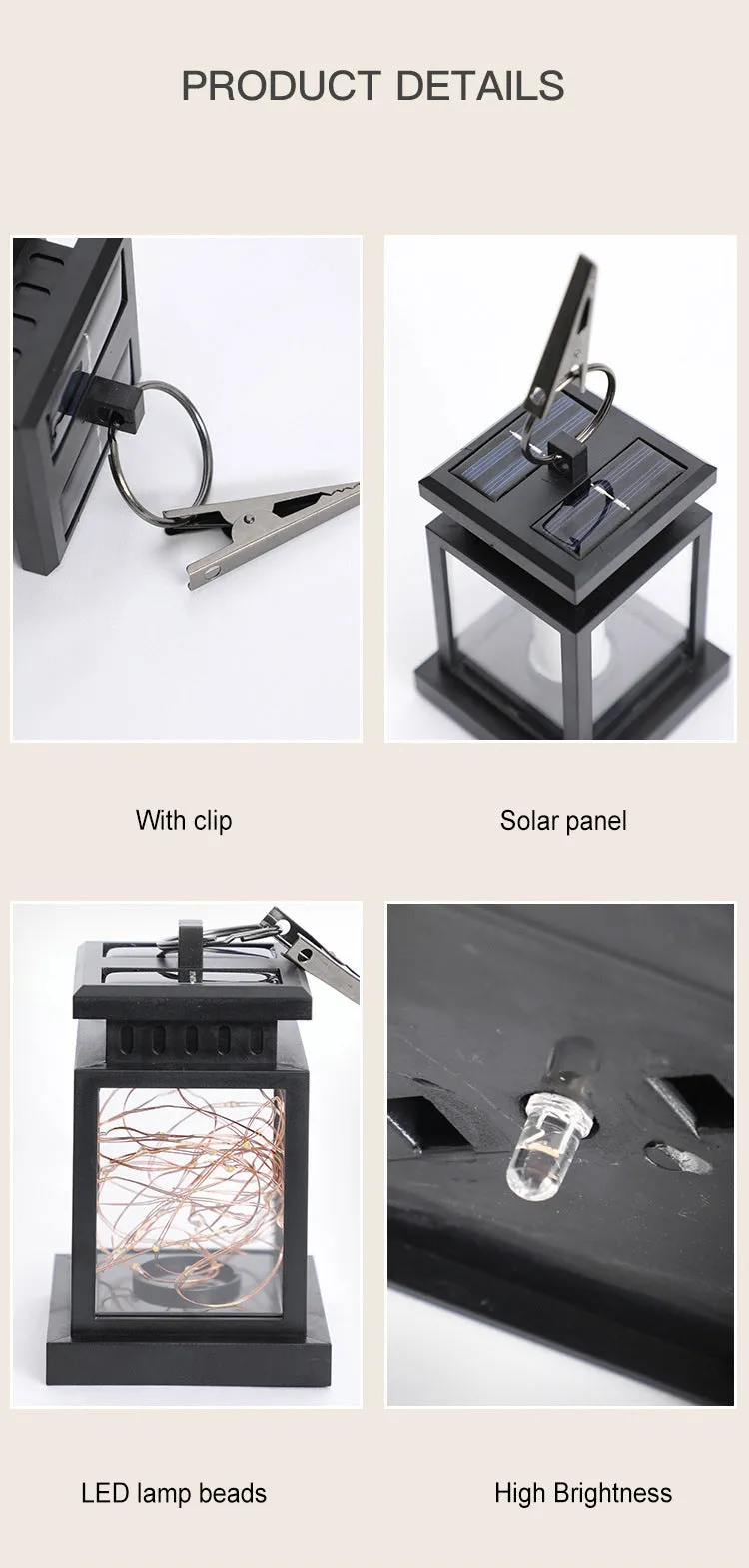 Modern Solar Star Candle ABS Waterproof LED Outdoor Lights