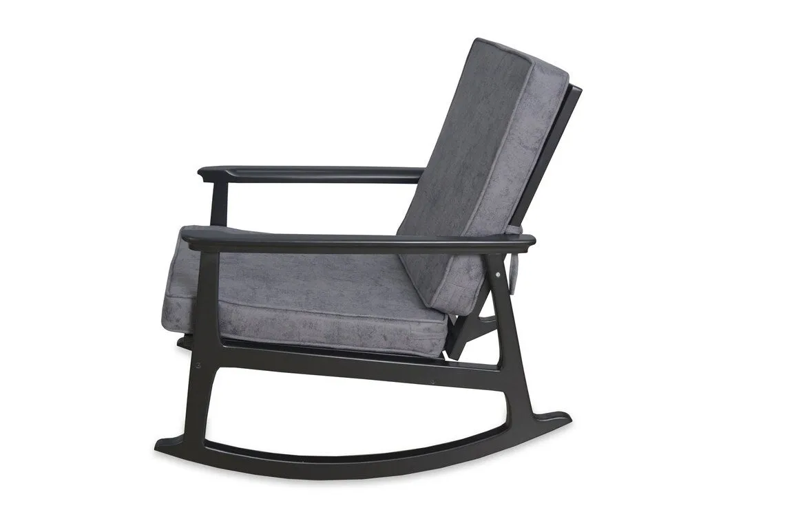 Modern Style Comfortable Teakwood Rocking Chair
