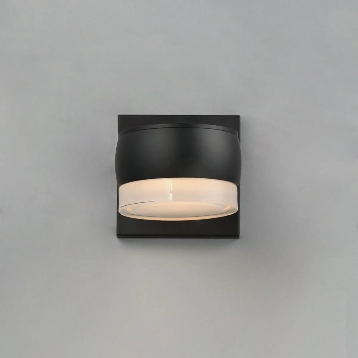 Modular 5 in. LED Outdoor Wall Sconce 3000K Black Finish