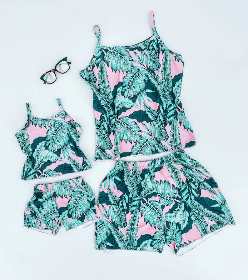 Mommy and Me Summer Jammies