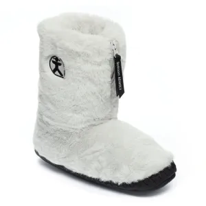 Monroe - Faux Fur Slipper Boot - Trace Grey / Charcoal
