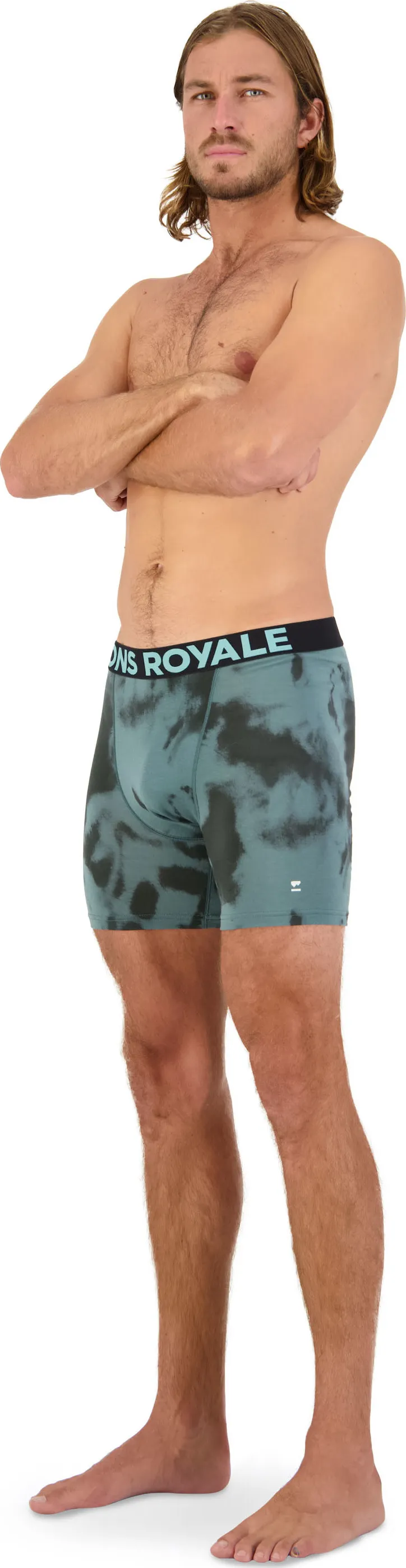 Mons Royale Men&#x27;s Hold &#x27;Em Pattern Boxer Sage Tie Dye | Buy Mons Royale Men&#x27;s Hold &#x27;Em Pattern Boxer Sage Tie Dye here | Outnorth