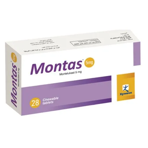 Montas Chewable Tablet 5 Mg 28 PC