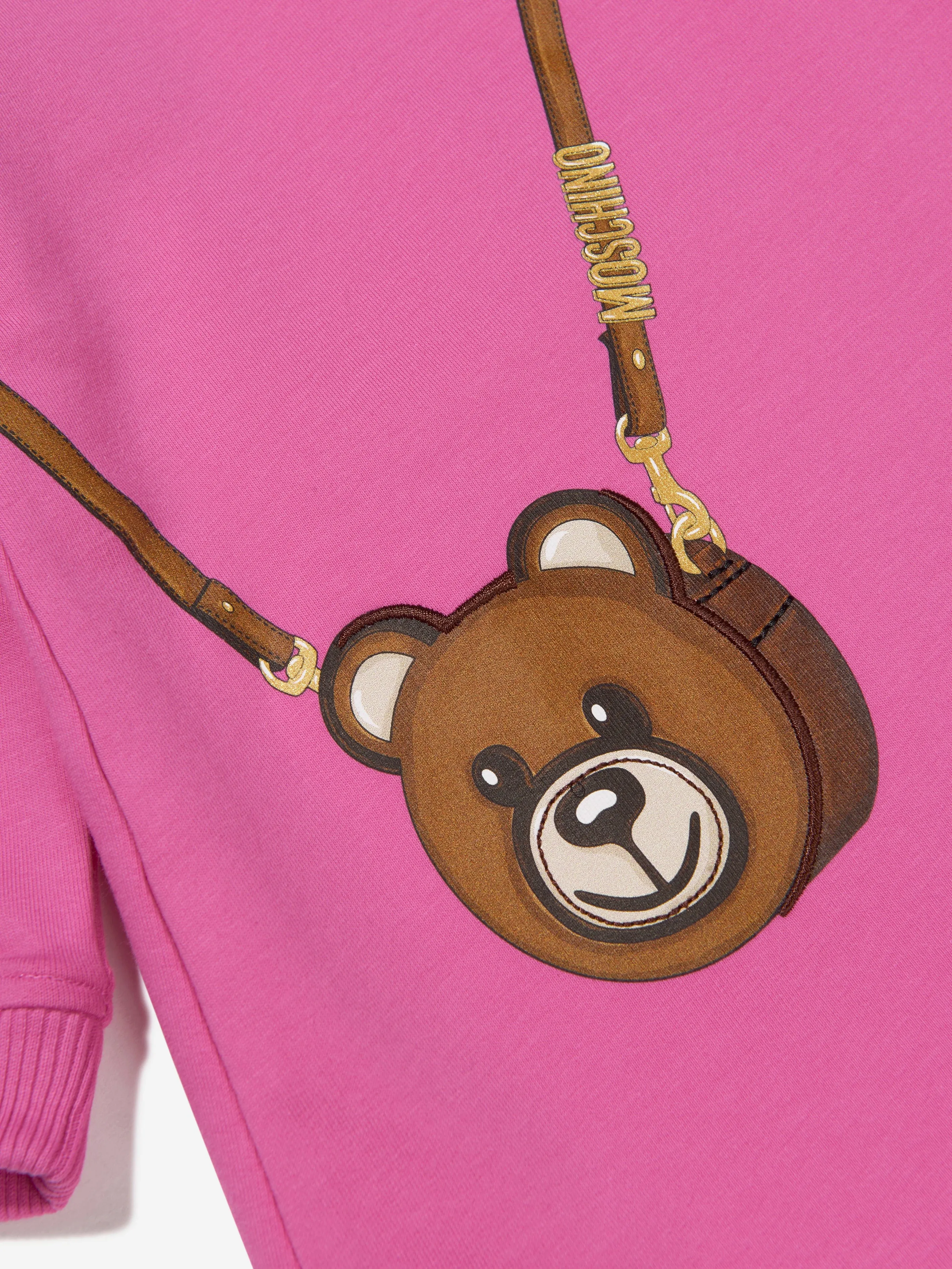 Moschino Baby Girls Bear Bag Print Dress
