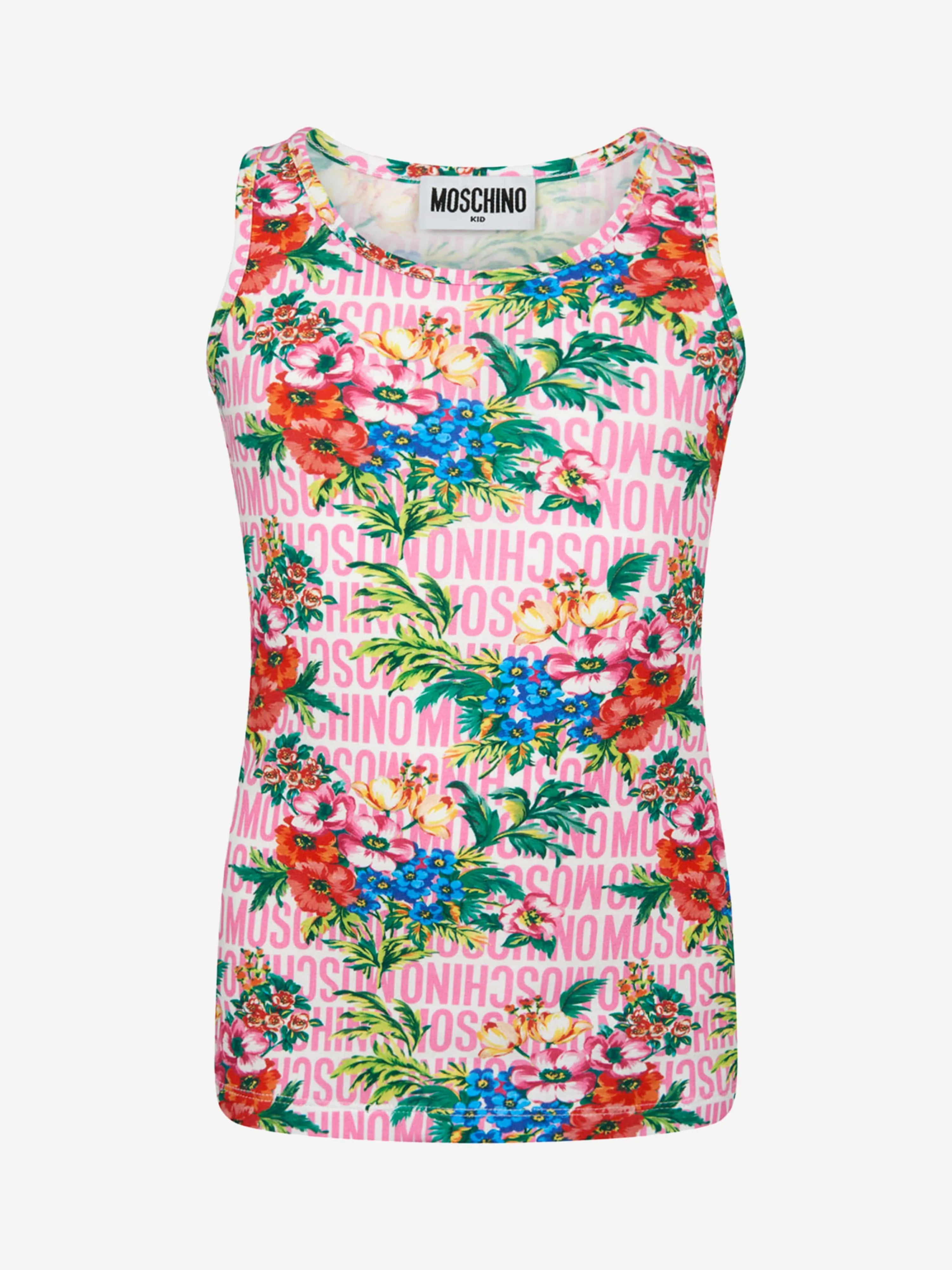 Moschino Girls Sleeveless T-Shirt
