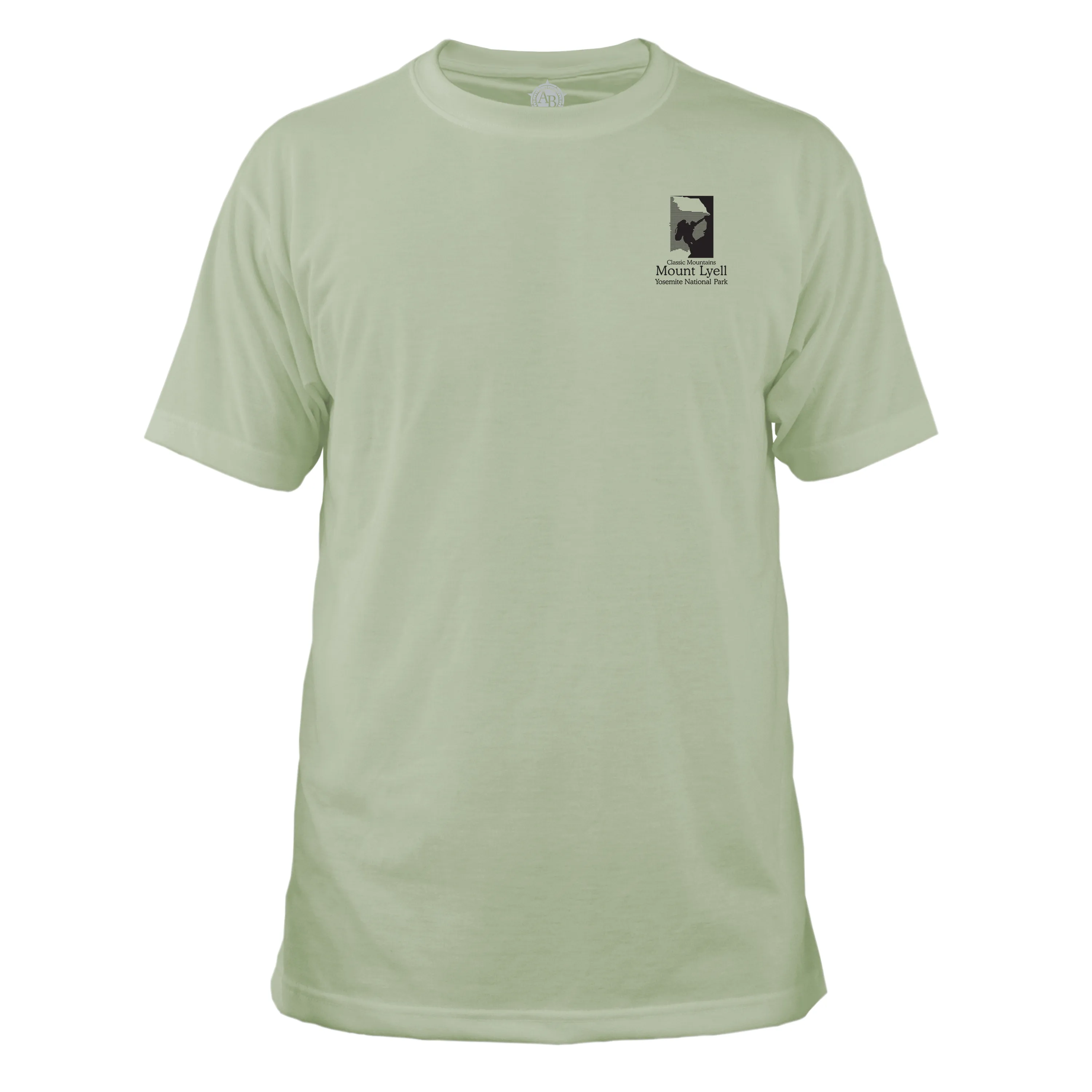 Mount Lyell Classic Mountain Basic Crew T-Shirt