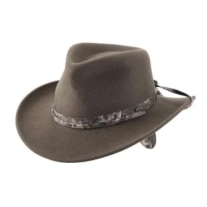 Mountland Crushable Wool Felt Hat - Wyoming with Ear Flaps