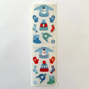 Mrs. Grossman's: Christmas Sweater Winter Gear Stickers