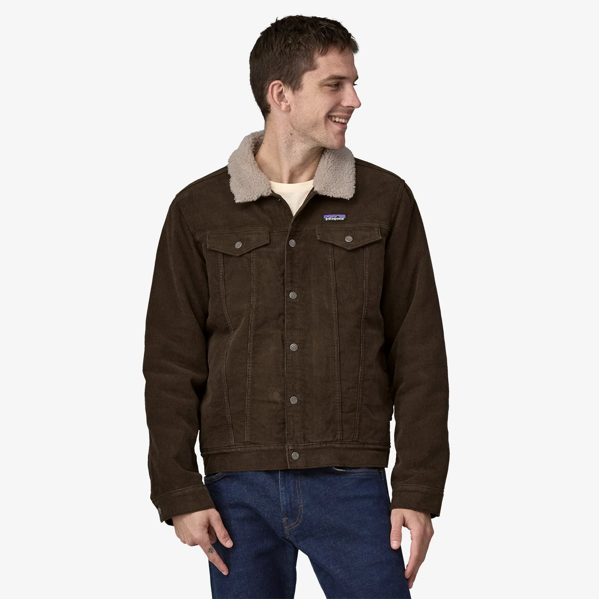 M's Pile Lined Trucker Jacket