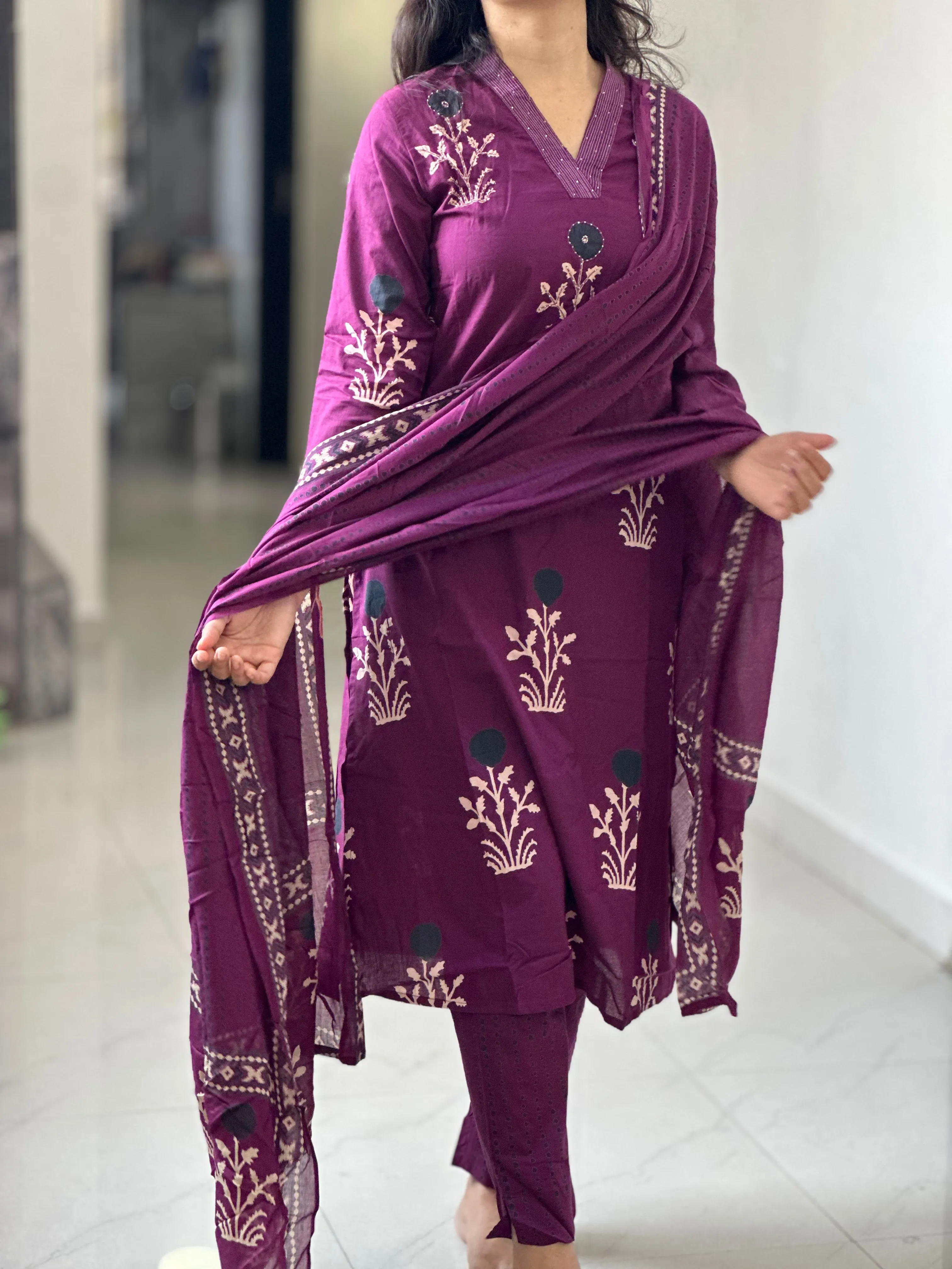 MUL COTTON 3PC SET