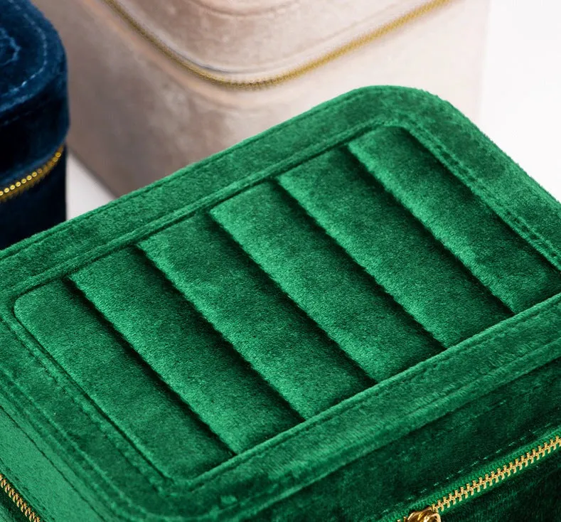 Multi-layer Earrings Storage Box Style Necklace Bracelet Jewelry Box