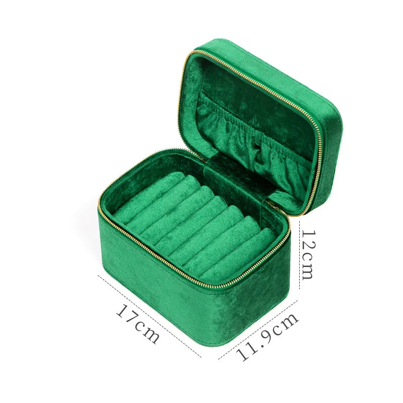 Multi-layer Earrings Storage Box Style Necklace Bracelet Jewelry Box